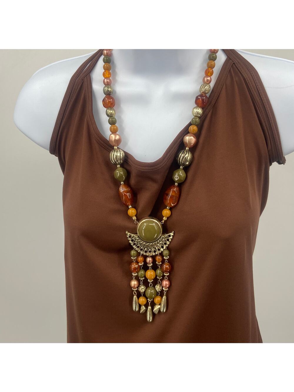 Antique Beaded African Necklace